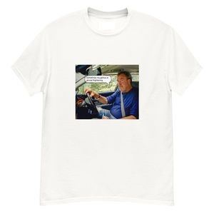 Jeremy Clarkson Sometimes My Genius Is Almost Frightening Tee White